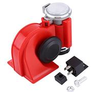 Lufthorn für Auto 12V 130dB Super Stark - Kompaktes Horn Kit mit Kompressor für Elektroauto, Motorrad, LKW, Boote, SUV