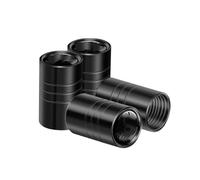 Luftkappen Reifen Für Skoda Enyaq Auto Styling Radabdeckung Reifen Ventilschaft Staubkappen(Black B)