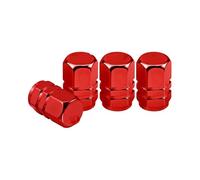 Luftkappen Reifen Für Volvo XC90 V90 V60 XC60 V40 EC40 EX40 S80 S60 S90 C40 XC40 V70 XC70 Auto Würfel Reifen Ventilkappen(4Pcs B-Red)