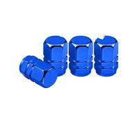 Luftkappen Reifen Für Volvo XC90 V90 V60 XC60 V40 EC40 EX40 S80 S60 S90 C40 XC40 V70 XC70 Auto Würfel Reifen Ventilkappen(4Pcs A-Blue)