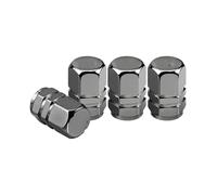 Luftkappen Reifen Für Volvo XC90 V90 V60 XC60 V40 EC40 EX40 S80 S60 S90 C40 XC40 V70 XC70 Auto Würfel Reifen Ventilkappen(4Pcs A-Gray)