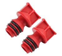 Luftkompressor-Ölstopfen - 17 mm Gewinde, auslaufsicher, 2-teiliges Set | Entlüftungsöl-Einfülldeckel, Direktverbindungszubehör für die Wartung von Luftpumpen und die Reparatur von Werkstattausrüstung