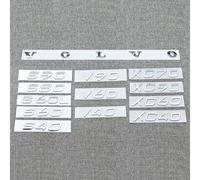 luguanglian Auto Heckklappe Emblem Badge Buchstaben Sticker Chrom Glänzend Schwarz für Volvo S80 2010-2016, Logo Kofferraum Aufkleber Modifikation Autozubehör,XC70-Chrome