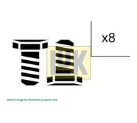 LuK Schraubensatz Schwungrad 411 0150 10 für MERCEDES W176 W203 W204 S202 S204 5