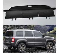 LUlude Auto Einziehbarer Laderaumabdeckung Kofferraum für Jeep Patriot 2008-2017, Schutz Der Privatsphäre Abdeckung Hutablage, Ausziehbar