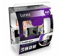 Lunex H1 PLASMA BLUE 448 Scheinwerfer Halogenbirnen Lampen Blau 12V 55W P14,5s 4200K duobox (2 Stücke)
