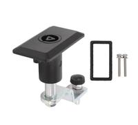 Luocute RV-Fachriegel, Schlüsselloses RV-Türschloss für Anhänger-Yacht, 10-36 Mm Türstärke, Wasserabweisend, Rostfrei, Vielseitig Einsetzbar für Wohnmobile, Anhänger, Pickup-Trucks,