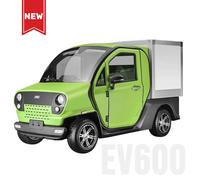 LUQI EV600 Elektro Cargo Kabinenroller Lieferwagen 120km 60kmh für 2 Personen