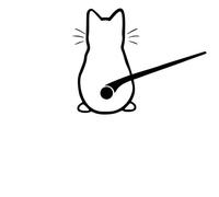 Lustiger Aufkleber Für Auto Katzen Schwanz Scheibenwischer Dekor Vinyl