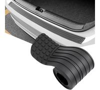 LUUXWPFZ Auto Ladekantenschutz Stoßstangenschutz, für Dacia Spring, Lodgy, Dokker, Duster, Logan, Sandero, Stepway Stoßstangenschutz Selbstklebend, Trimmbar, Ladekantenschutz Kofferraum Auto