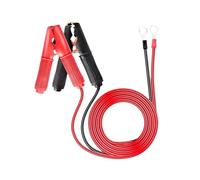 Luwecf 1 Paar Starthilfekabel Klemmen Kupferdraht Überbrückungskabel Robuste Batterieklemmen Schnellanschluss Adapter für Geländewagen Reisemobil, 50cm