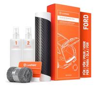 Luxshield Ladekantenschutz Folie für Ford Puma I 2019-2025 - Stoßstangenschutz, Kratzschutz, Lackschutzfolie - Carbon Schwarz