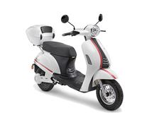 Luxxon E-Mofaroller E 3000 3000 Watt 25 km/h weiß