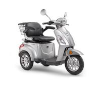 Luxxon Elektro Dreirad E3800 (Silber) silber