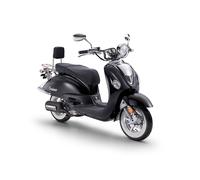 Luxxon Motorroller »Cruiser 50«, 50ccm, 45km/h (Schwarz)