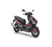 Luxxon Motorroller »F18«, 50 ccm, 45km/h (schwarz)