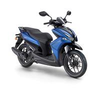 LuXXon Motorroller MaXXity 2 125, E5+, blau, 125 ccm, 85 km/h, Euro 5+, USB zum Laden externer Geräte (5V)