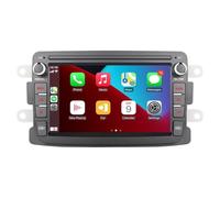 LXKLSZ Autoradio kompatibel mit drahtlosen Carplay/Android Auto für Renault Dacia Duster Sandero Logan Captur Symbol Dokker mit IPS -Touchscreen/Bluetooth/Mirror Link/FM/AM/USB