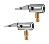 LXUEJIE 2 Stück Autoventil Hebelstecker, Autoventil Adapter 8mm Luftpumpe Ventil Ventilverlängerung Auto Ventilstecker Gewindedüsen Adapter Ventil Luftpumpe Clip für Reifenventile mit Ventilgewinde
