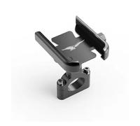 LXZNRQU Handyhalter für Fahrrad und Motorrad Für Moto Guzzi Breva 850 1100 1200 Griso BREVA Norge GT8V 750 V7 Lenker-Handyhalterung GPS-Ständerhalterung(Handlebar Black)