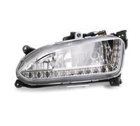 LYHH Auto LED Nebelscheinwerfer für Hyundai Santa e IX45 2013 2014 2015, ABS DRL Tagfahrlicht Front Stoßstange Fahren Nebelleuchten Reflektoren Blinker,1pc Left-A