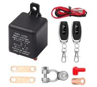 LYPPUL Batterietrennschalter 12V mit Fernbedienung, Funkschalter 12V 200A, Drahtloser Ferngesteuerter Auto Trennschalter, Kill Switch Anti-Diebstahl für Auto, LKW, Motorrad, Boot, Caravan, Yacht