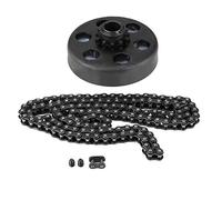 lyrlody Kupplungssätze Fliehkraftkupplung 3/4"Bohrung 12 Zähne, Fliehkraftmotorkupplung mit # 35 Kettenschraubensätz Kupplungsschalter für Go Kart Mini Bike