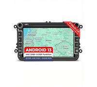 M.I.C. AV8V7 Android 13 Autoradio mit Navigation: Snapdragon 665, 4GB+64GB, 8 Zoll IPS Display, SIM, Wireless Apple CarPlay & Android Auto, DAB+, CANBUS, GPS - für VW/ŠKODA/SEAT (RNS/RCD Ersatz)