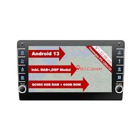 M.I.C. AVM9 Android 13 Autoradio mit navi: Snapdragon 665 6G+64G;8" IPS Display;4G SIM,Carplay,Android Auto,DAB+,DSP,BT 5,GPS: Ersatz für MQB Golf7 Octavia Passat Sportsvan Superb Tiguan Touran