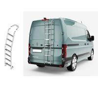 M-LINE Heckleiter Leiter Edelstahl für RENAULT MASTER 4 - H2 Dachhöhe - 2024+