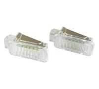 M MODECAR LED Handschuhfach- und Kofferraumbeleuchtung für Audi A1 A2 A3 A4 A5 A6 A7 A8 Q3 Q5 Q7 R8 TT, 2-teilig, 3528 SMD mit 18 LEDs, OE 3B0947415 / 4B0947415