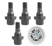 M12 x 1,25 Radmuttern 17mm Sechskant Radbolzen OEM 9817024580 540567 für Reifenschrauben 206 207 308 407 Radschrauben C2 C3 C4 C5