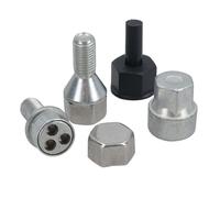 M12 x 1,5 Radschrauben mit Feststellung für Anhänger Wohnwagen Aufhängung Naben