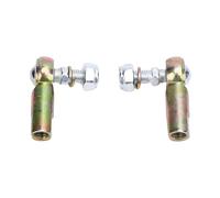 M8 M8 Spurstangen-Kugelgelenk, langlebiges Spurstangenkopf aus Stahllegierung für 50 ml, 70 ml, 90 ml, 110 ml, 125 ml, Quad, Dirt Bike, ATV, Go Kart, 2-teiliges Set
