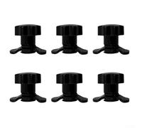 M8 Sterngriff-Schrauben-Set, 6 Stück, für Bootsschienenmontage, Aluminium-Airline-Zurrschienen, geeignet für LKW-Betten, Wohnmobil-Ladergestelle und Lagerhallen (M8 × 20 mm)