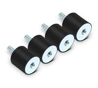 M8 Stoßdämpfer-Gummi-Isolator-Halterungen, M8 Gummihalterungen Stoßdämpfer, Gummihalterungen Anti-Vibrations-Silentblock-Auto-Boot-Spulen(VD30*30 M8*23)