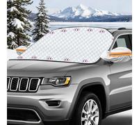 MABEINIU Frontscheibenabdeckung Winter für Skoda Elroq 2024 2025, Faltbar Autoabdeckung Winter Abdeckplane Winter Scheibenabdeckung Auto Auto Winter Zubehoer