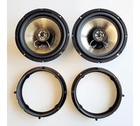 Mac Audio Lautsprecher Einbauset passend für Nissan Juke Micra K12 Micra K13 Tür vorne