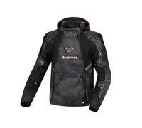 Bradical wasserdichte Motorradjacke Anorak, 3XL 3XL schwarz grau orange