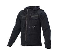 Macna Combat Motorrad Jacke Gr. L - Schwarz