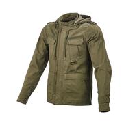 Macna Combat Motorrad Textiljacke, grün, Größe M für Männer