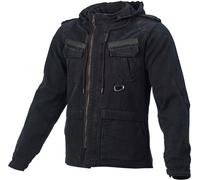 Macna Combat Motorrad Textiljacke, schwarz, Größe XL für Männer