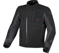 Macna Corvit wasserdichte Motorrad Textiljacke, schwarz, Größe 3XL für Männer