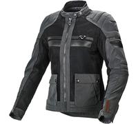 §Motorradjacke Macna Fluent Schwarz-Grau Damen§