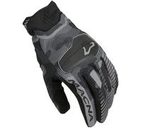 Macna Lithic Camo Motorrad Handschuhe, schwarz-grau, Größe 2XL für Männer