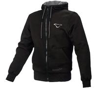 Macna Nuclone Motorrad Zip Hoodie, schwarz, Größe XL für Männer