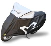 Moto Mantle Premium Abdeckplane, L L black/silver