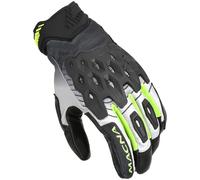 Macna Tanami Motorrad Handschuhe, schwarz-gelb, Größe 2XL für Männer