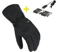 Macna Unite 2.0 RTX beheizbare wasserdichte Motorrad Handschuhe Kit, schwarz, Größe XS für Männer