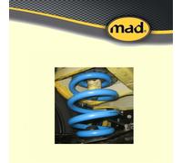 mad Höherlegung ca 30 mm verstärkte Federn hinten für VW T5 T6 T6.1 300 kg